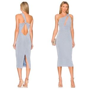 Katie May Ash Dress in Dusty Blue